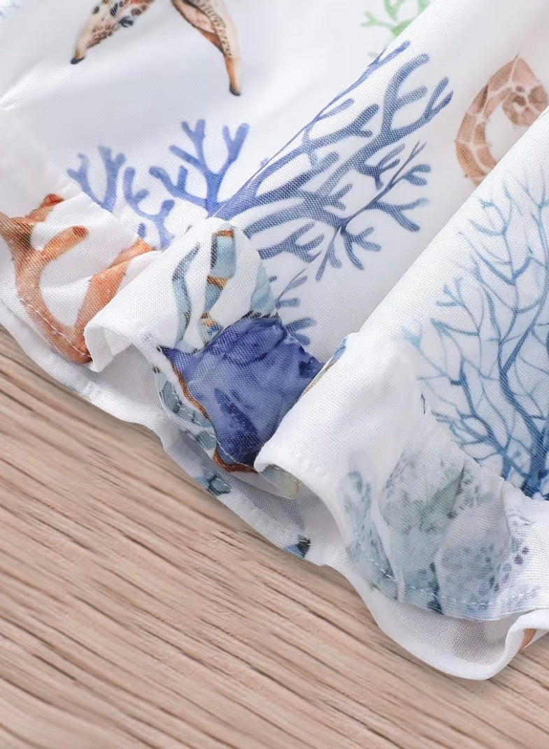 π The Coastal Reef Pajama Set