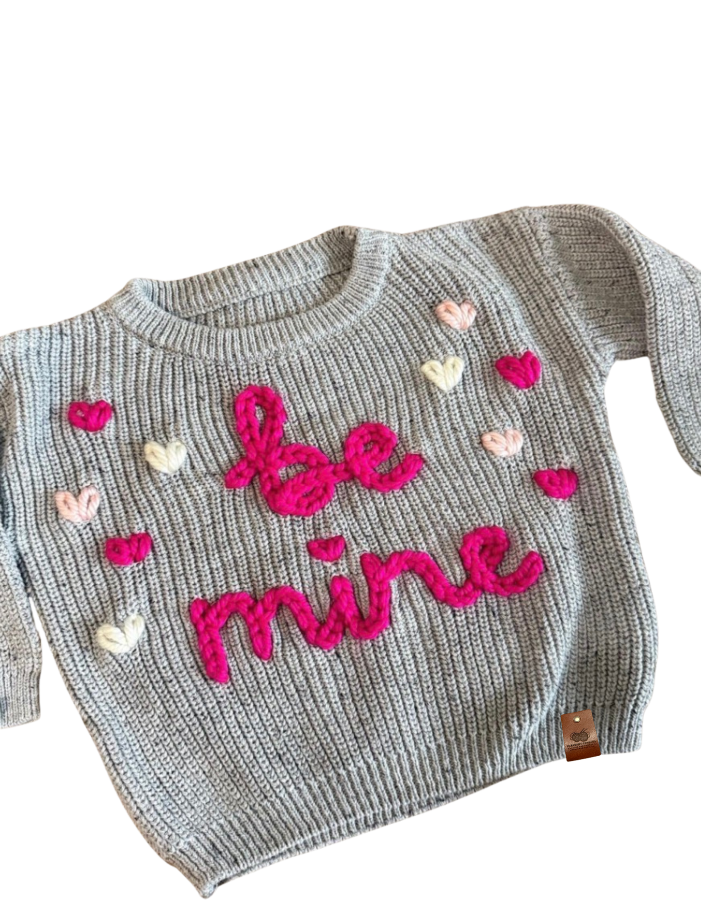 𩷠Be Mine⢠Hand-Stitched Valentine Sweater