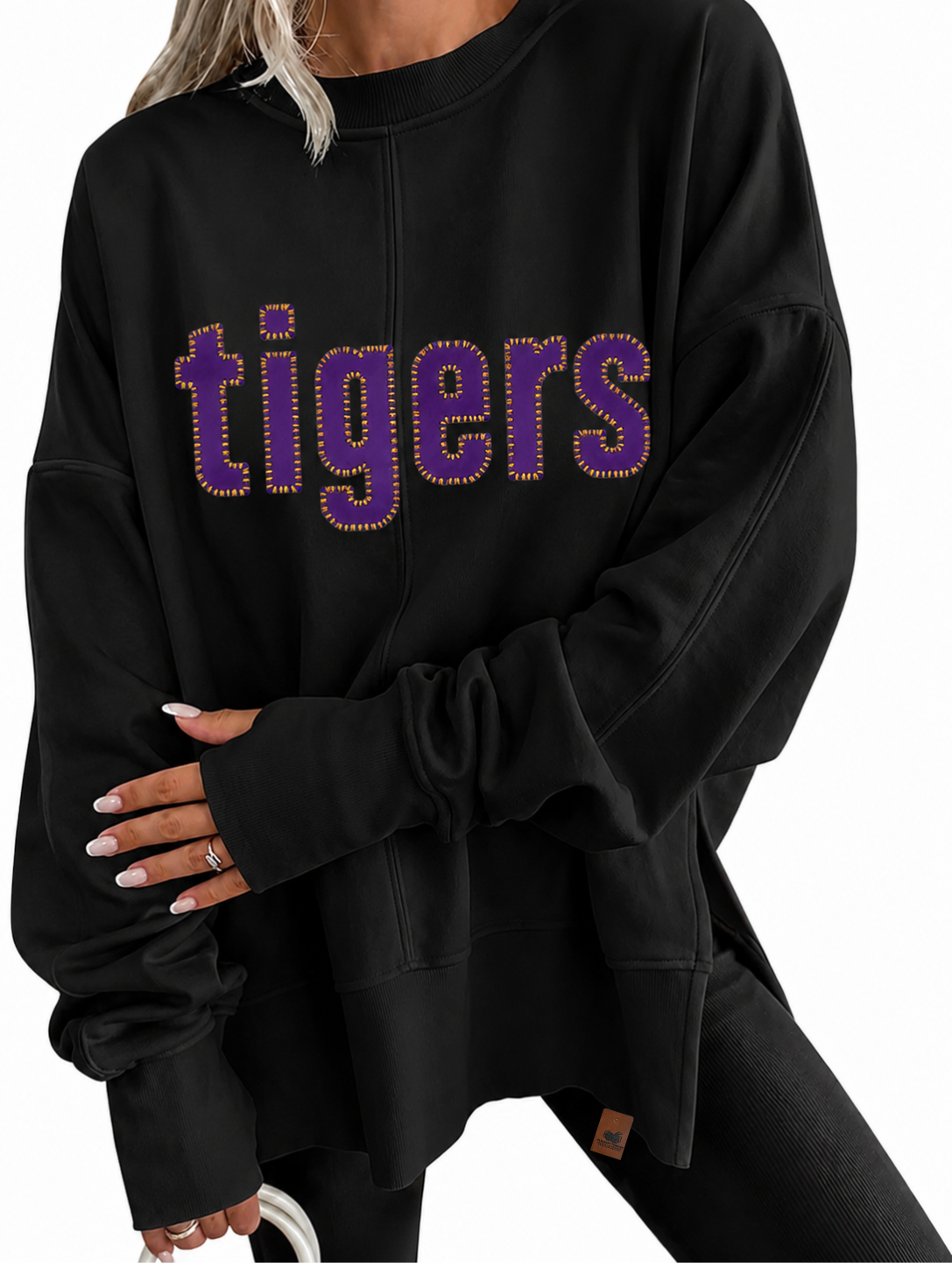 LSU Tigers Blanket Heritage Oversized Sweatshirt πππ