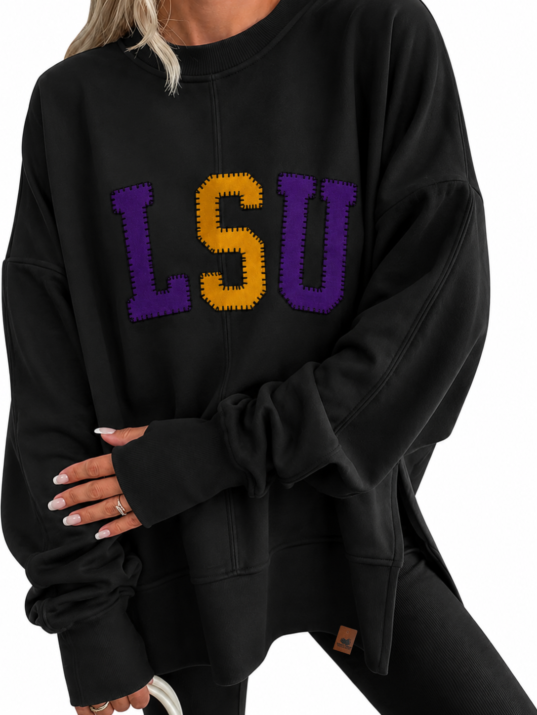 Classic LSU Blanket Heritage Oversized Sweatshirt
πππ