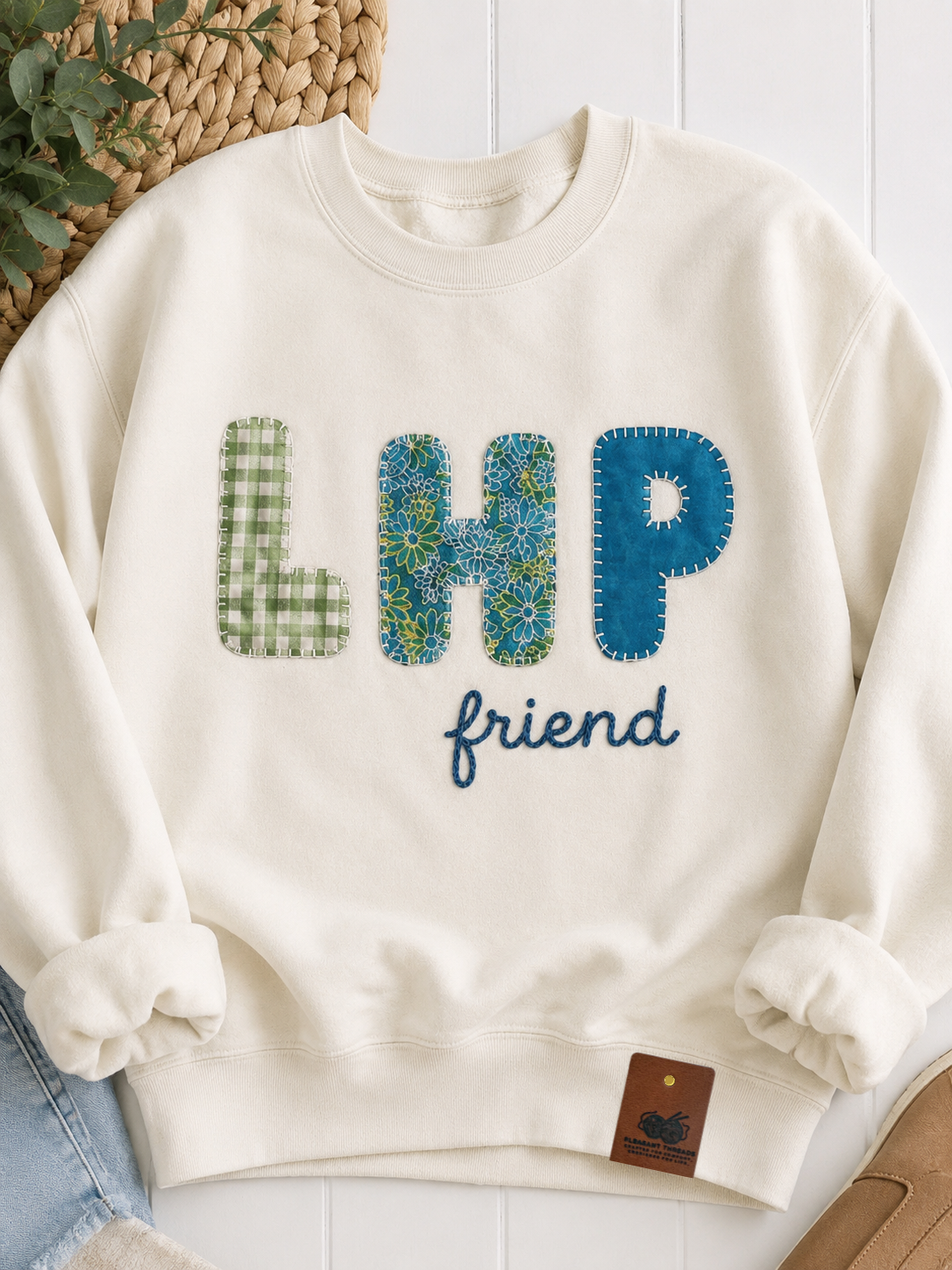 LHP Heritage Blanket Stitch Sweatshirt