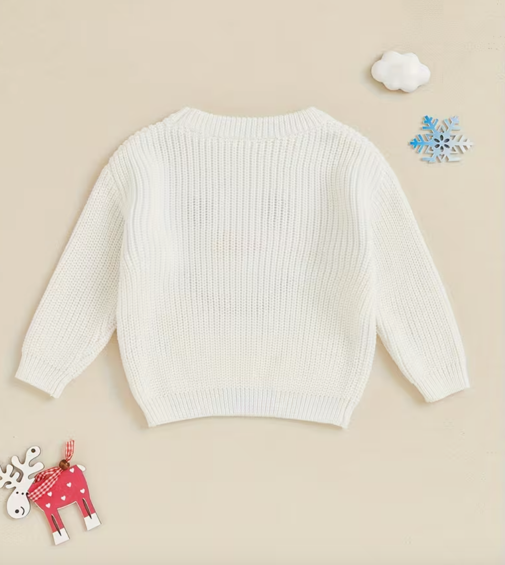 ⛄ Snowman Cable Knit Sweater