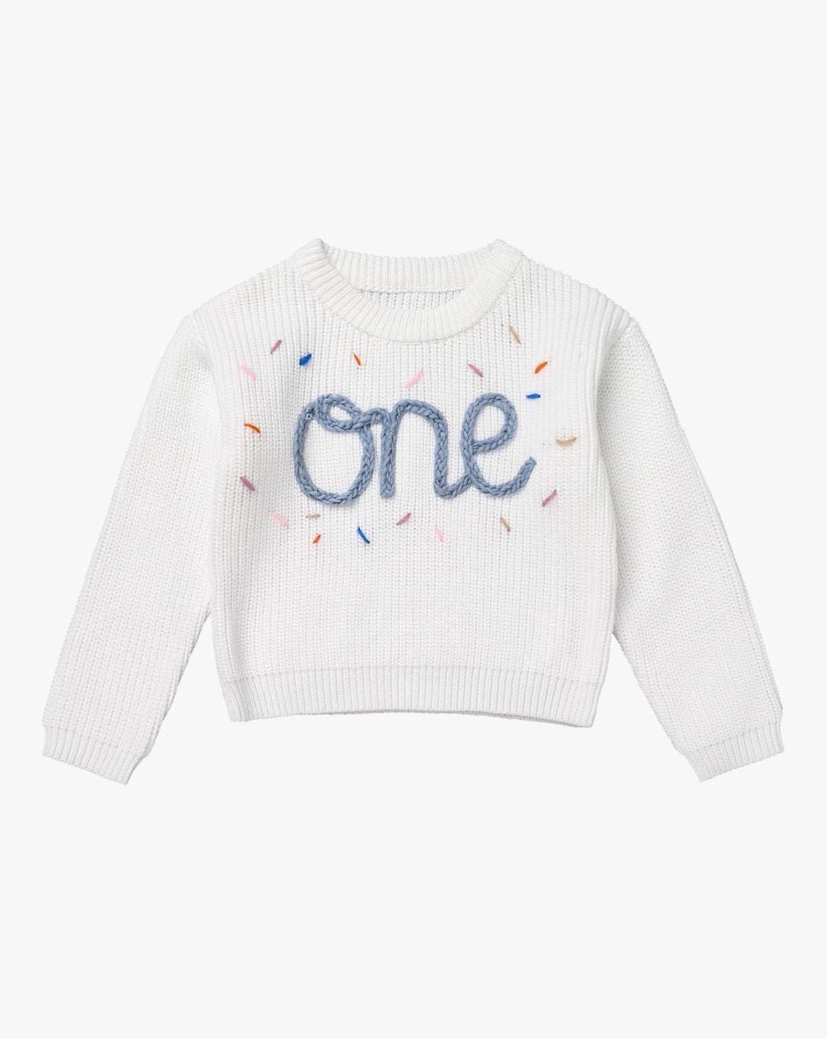 “ONE” First Birthday Sweater 🎉🧶