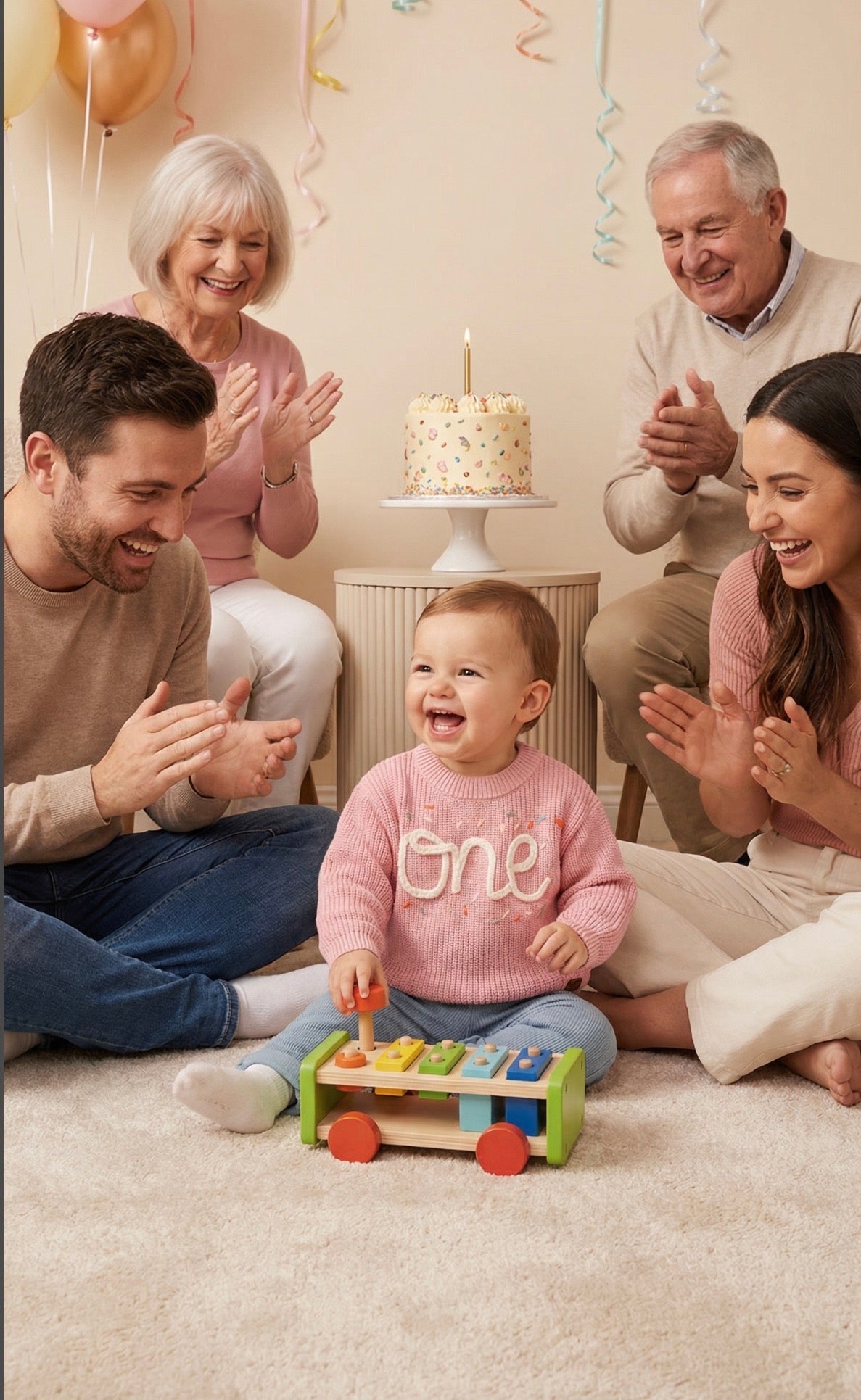 “ONE” First Birthday Sweater 🎉🧶