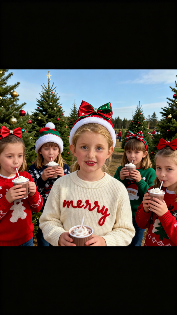 🎄 Merry Cable Knit Sweater – Pleasant Threads™ Holiday Collection