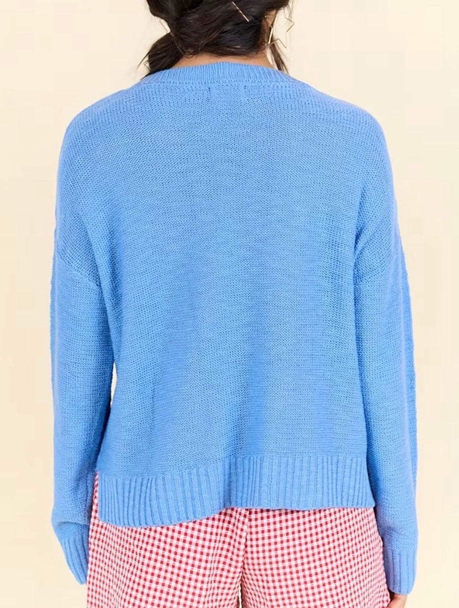 ⭐️🇺🇸 Stars & Stripes Lightweight Knit Sweater 🇺🇸⭐️