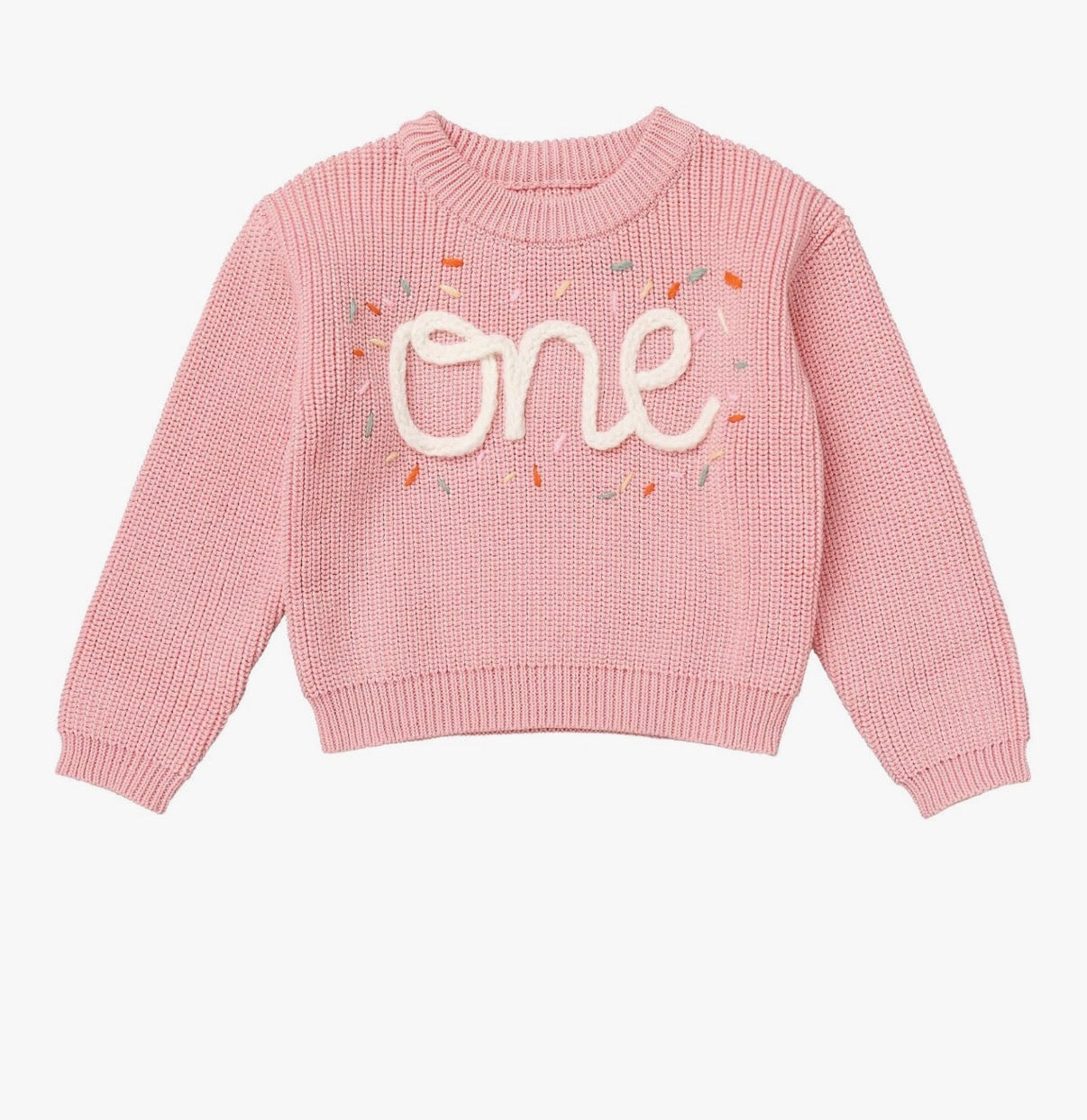 “ONE” First Birthday Sweater 🎉🧶