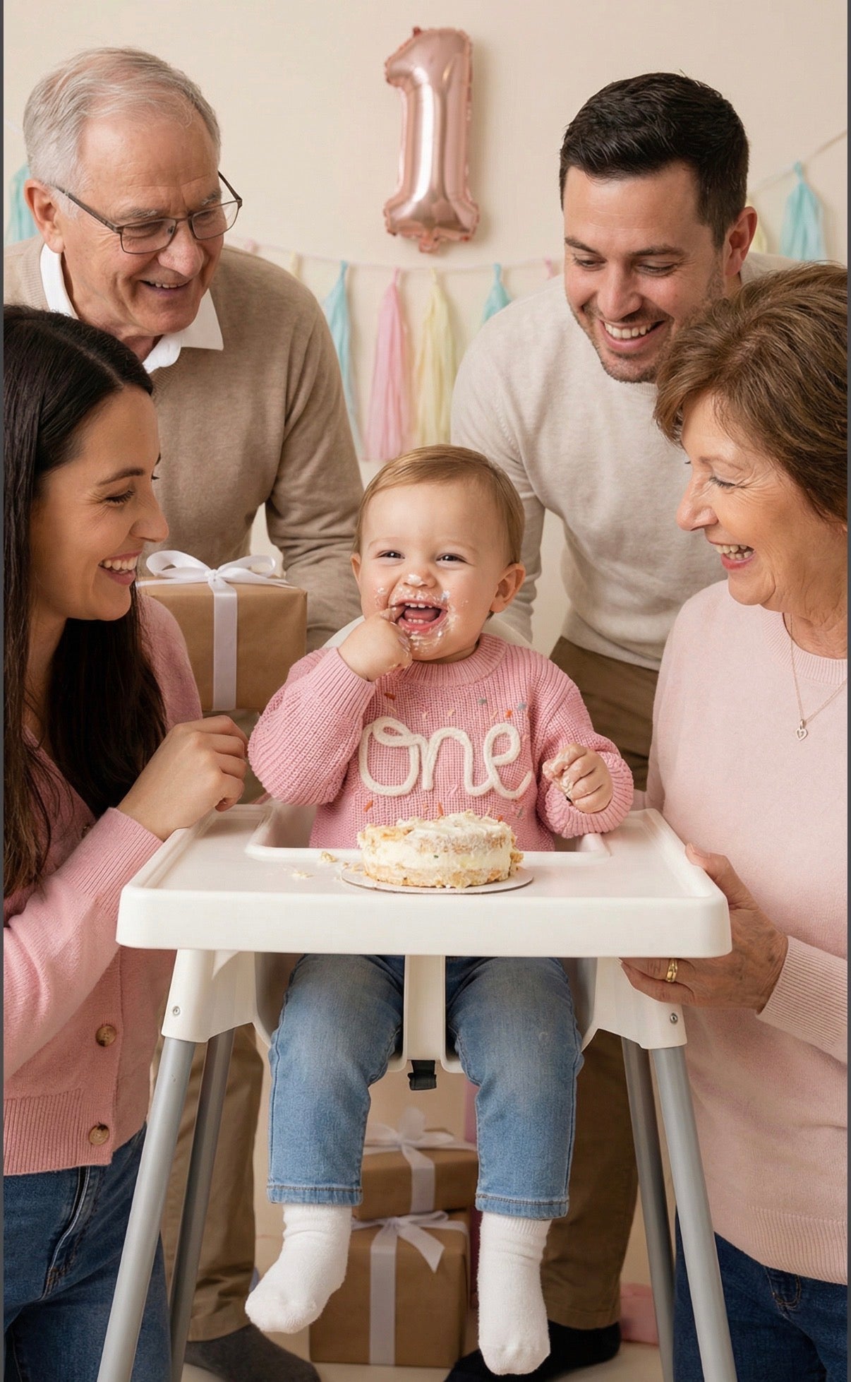 “ONE” First Birthday Sweater 🎉🧶