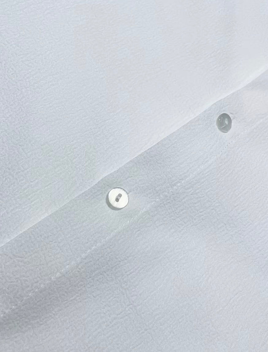All-Seeing Eye Muslin Oversized Cover-Up Blouse