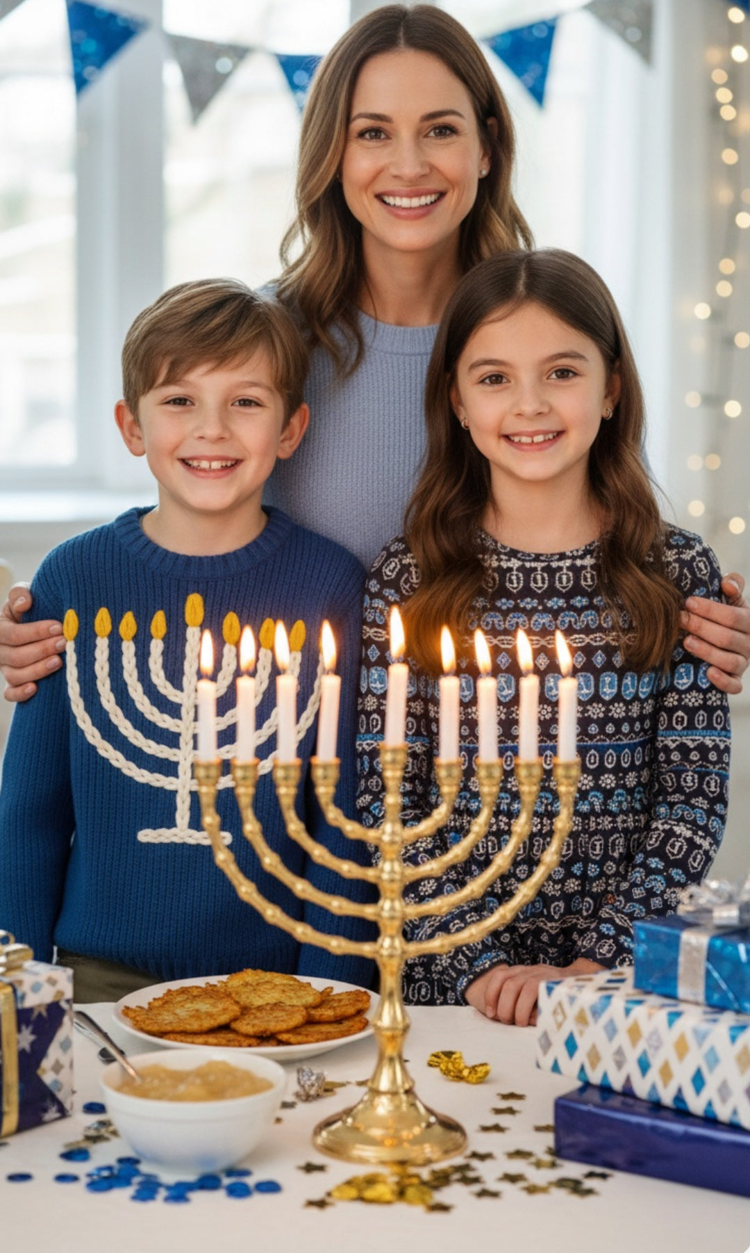 🕎 Menorah Sweater