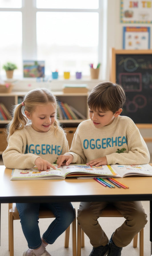 Laurel Hill Loggerhead Elementary Cable Knit Sweater 💙🐢
