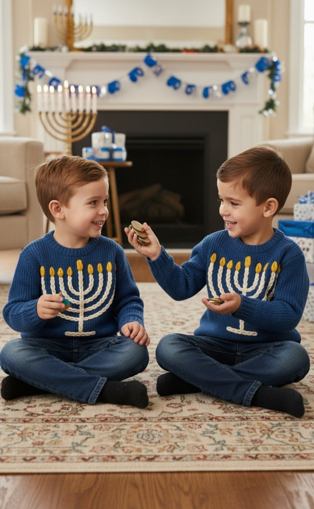 🕎 Menorah Sweater