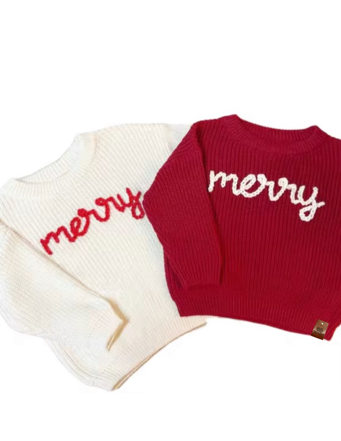 🎄 Merry Cable Knit Sweater – Pleasant Threads™ Holiday Collection