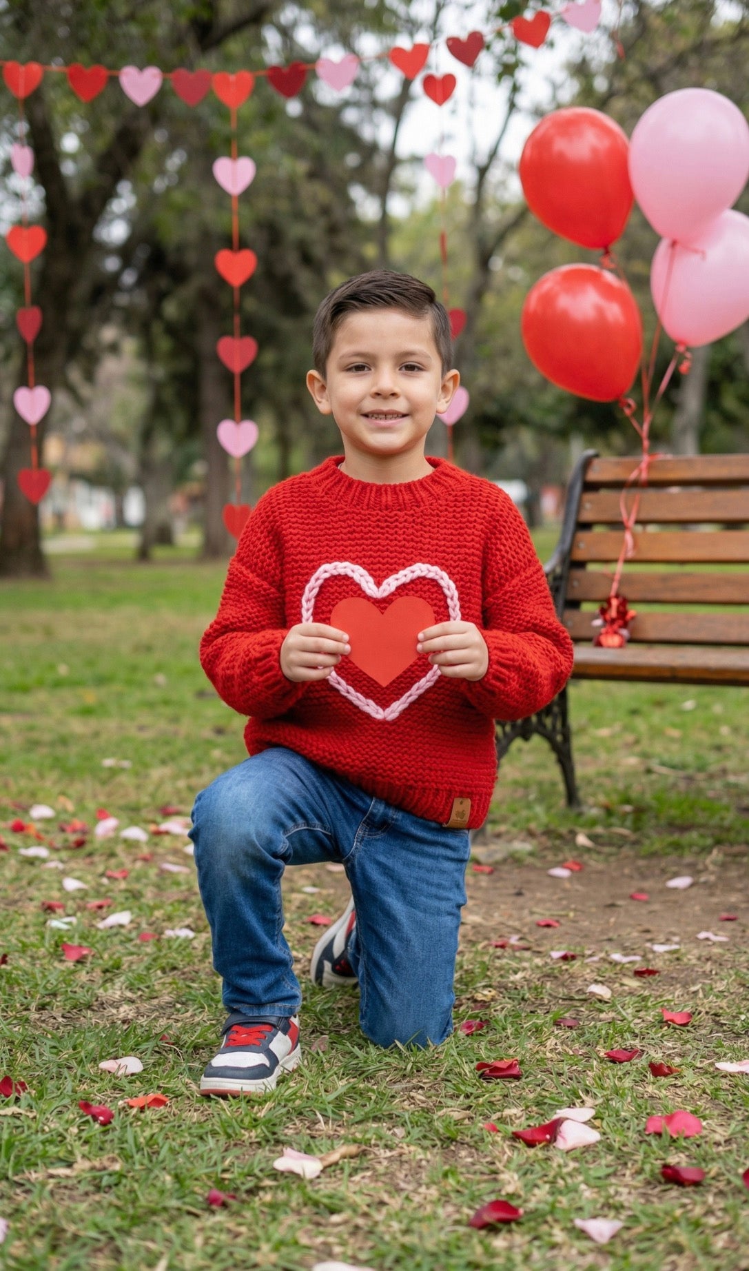 ❤️ Sweetheart Heart Sweater | Hand-Stitched Heirloom Knit ❤️