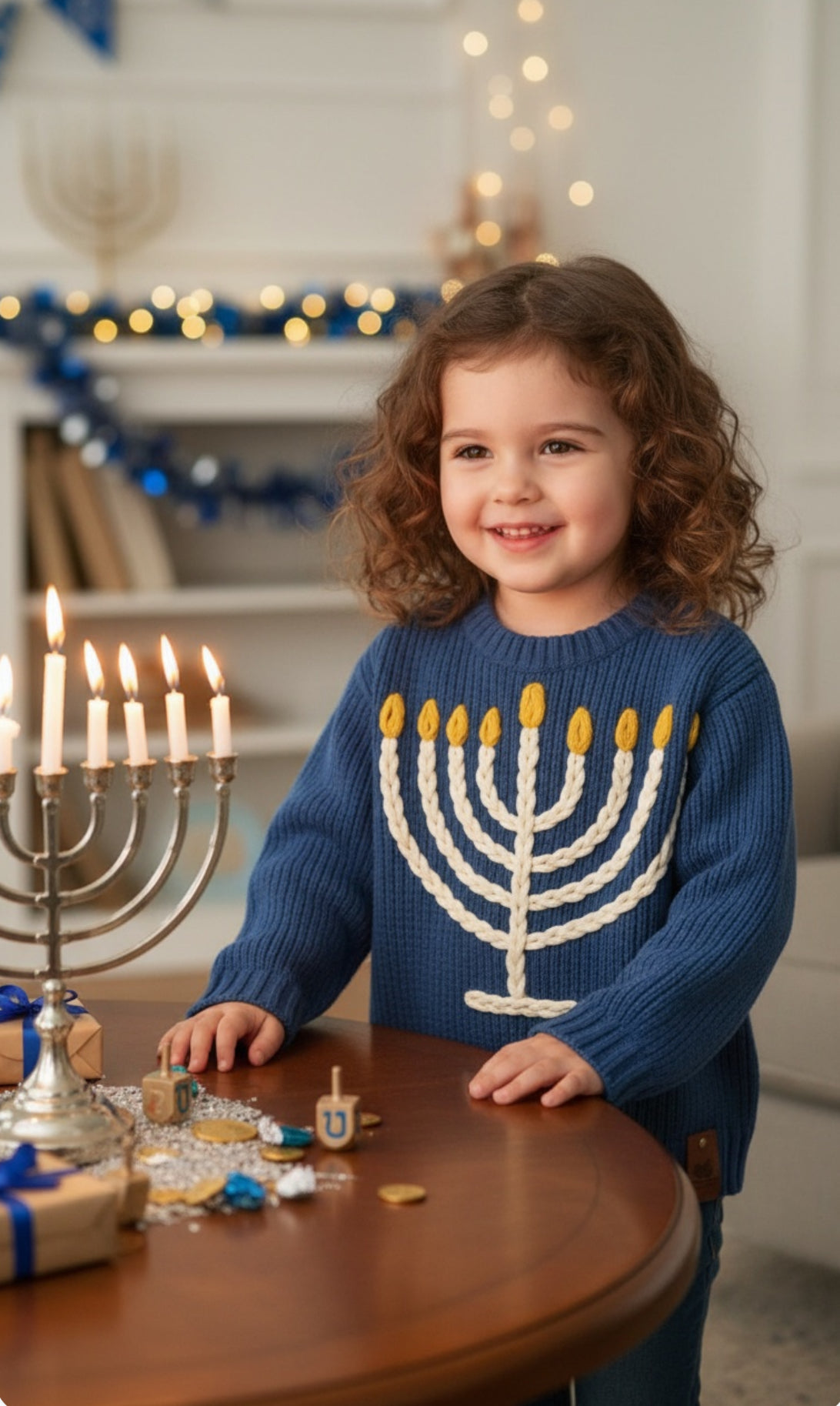 🕎 Menorah Sweater
