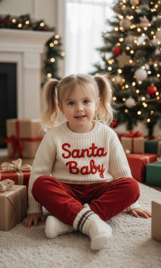 🎅 Santa Baby Sweater