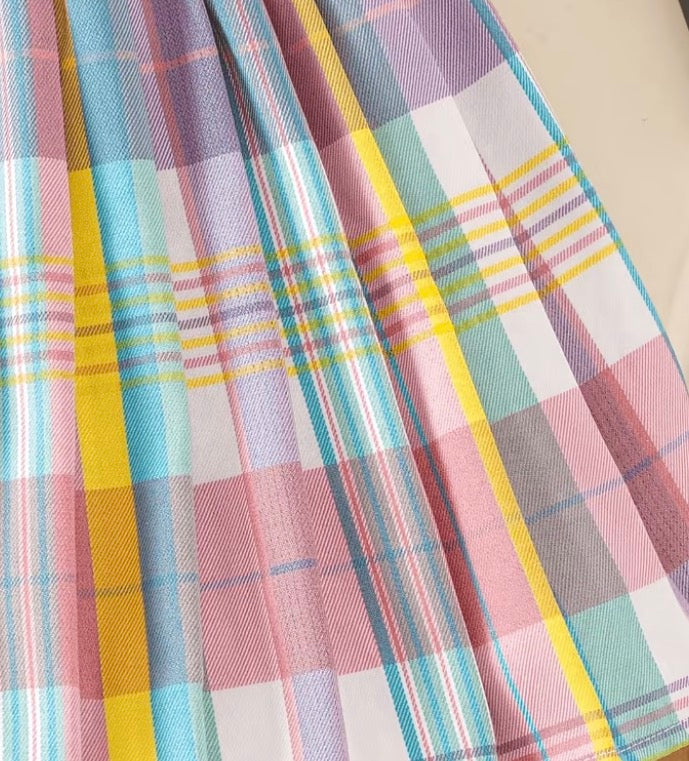 The Magnolia Plaid Set