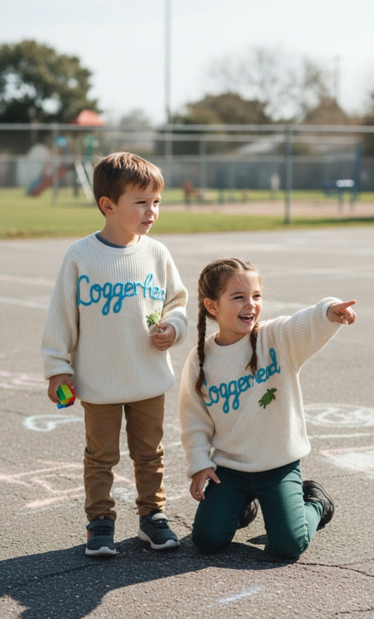 Laurel Hill Loggerhead Signature Cable Knit Sweater 💙🐢