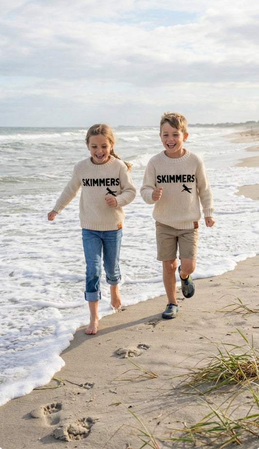 Sullivan’s Island Elementary Mascot Cable Knit Sweater 🖤🪶