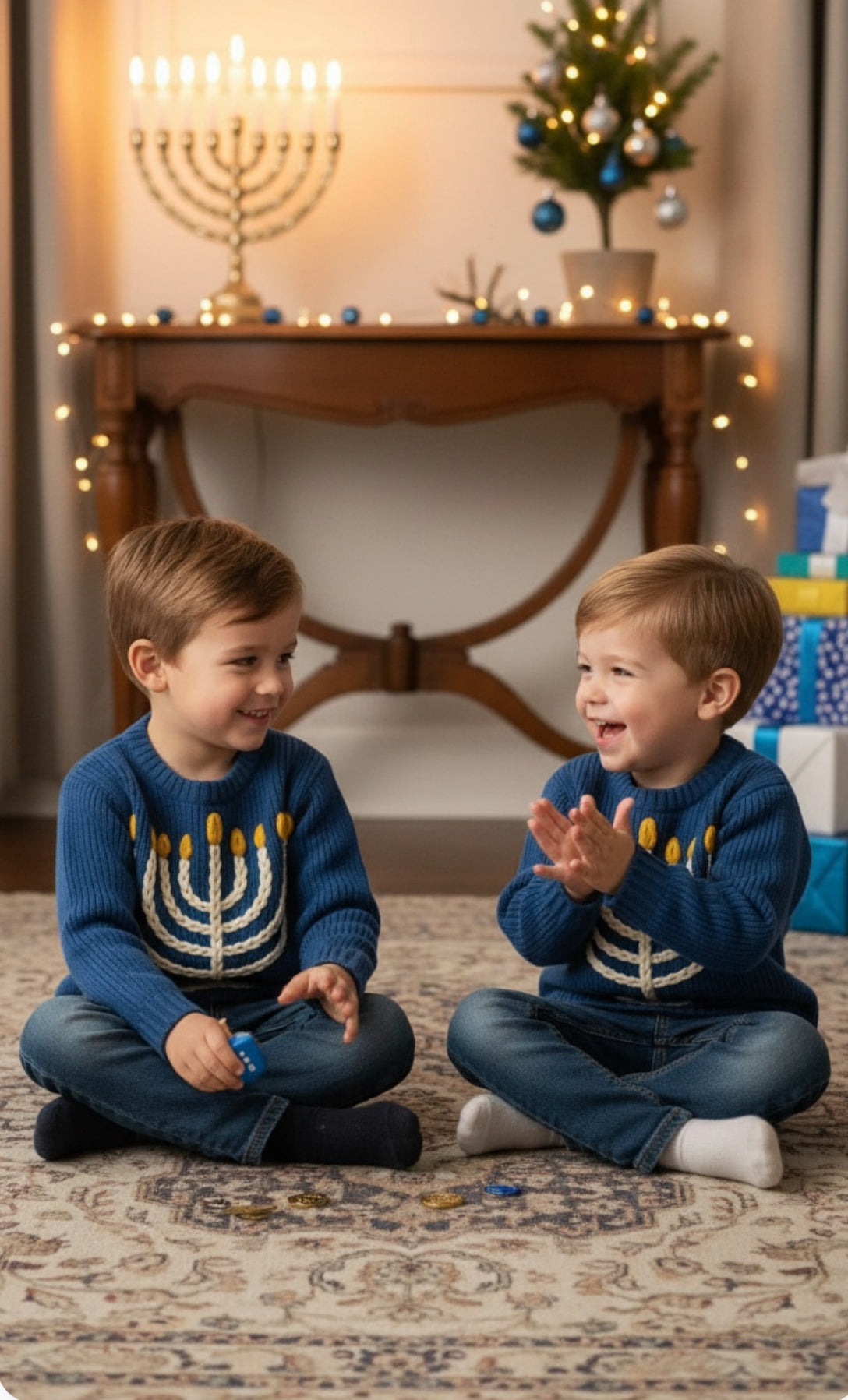 🕎 Menorah Sweater