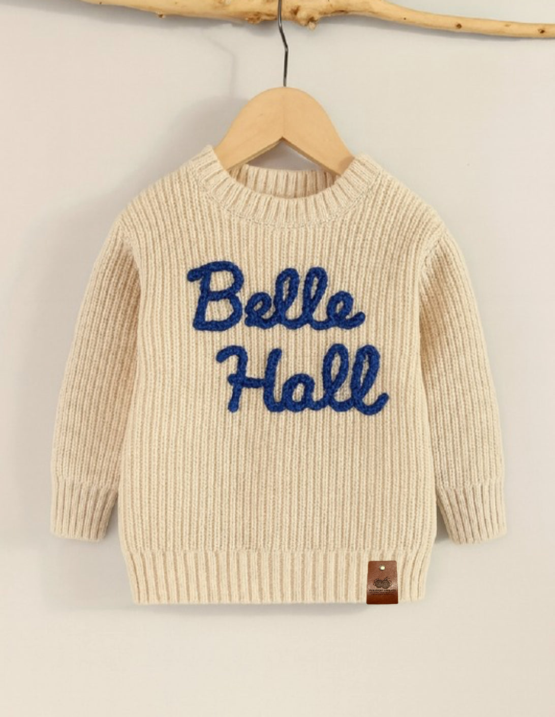 Belle Hall Signature Cable Knit Sweater 💙🎈