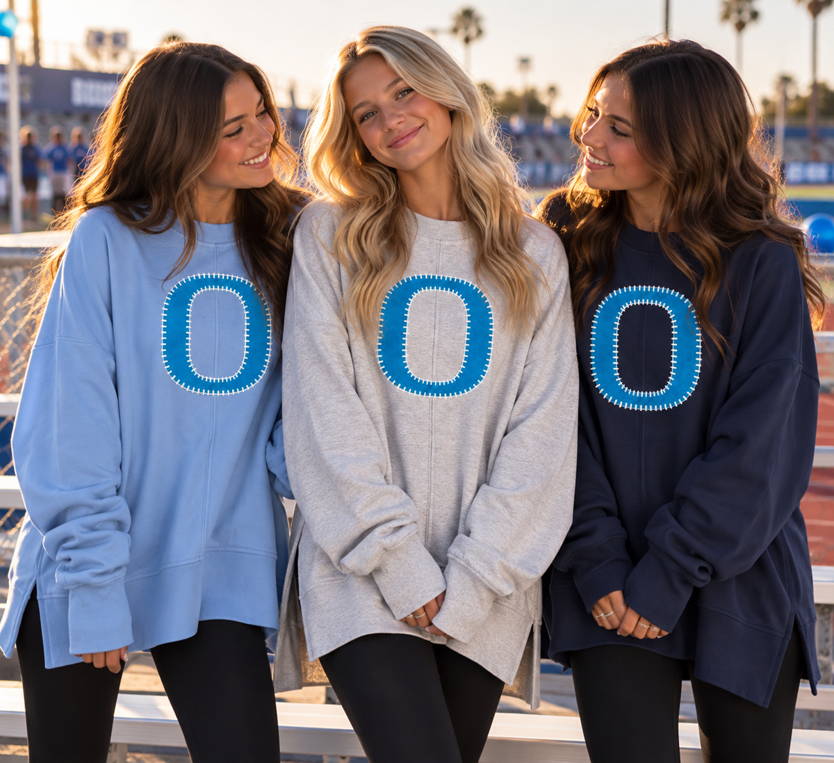 Oceanside Collegiate Academy “O” Blanket Stitch Heritage Sweatshirt