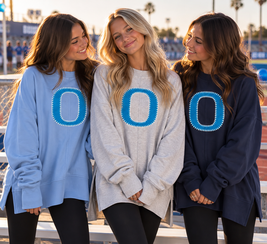 Oceanside Collegiate Academy “O” Blanket Stitch Heritage Sweatshirt