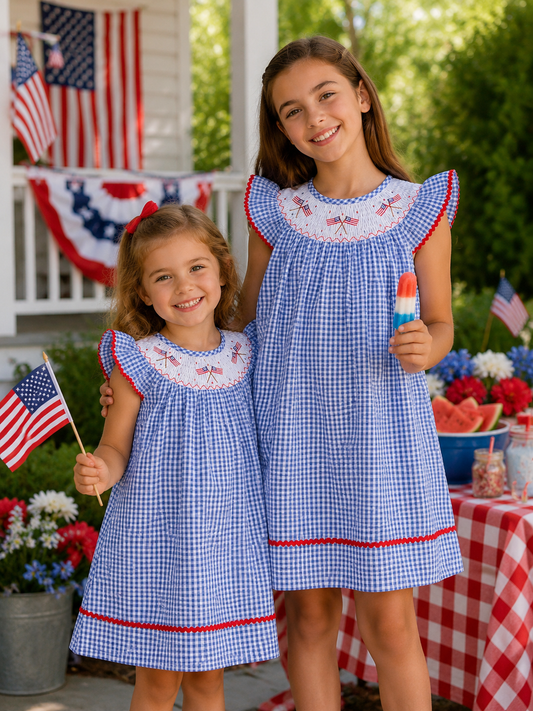 The Liberty Smocked Dress