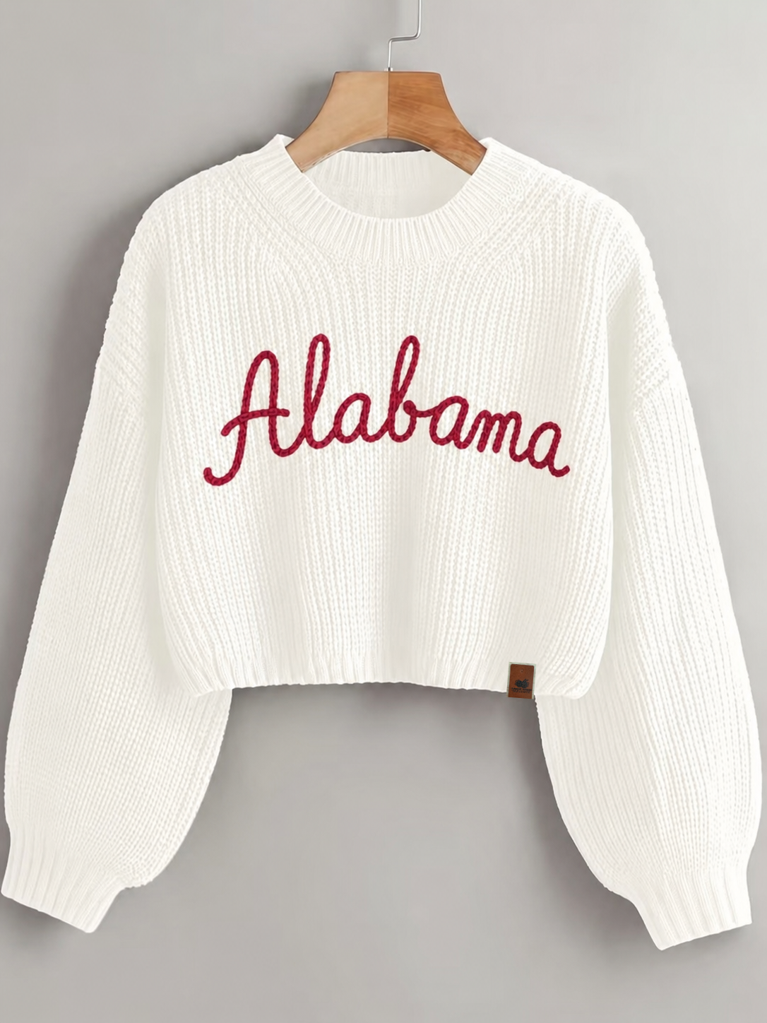 Pleasant Threads™ University of Alabama Signature Heirloom Chain Stitch Sweater
