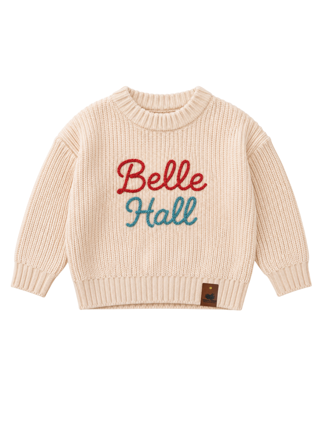 Belle Hall Signature Chain Stitch Heirloom Sweater
 💙🎈
