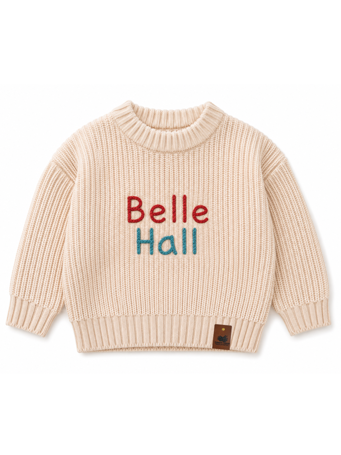 Belle Hall Elementary Cable Knit Sweater 💙🎈