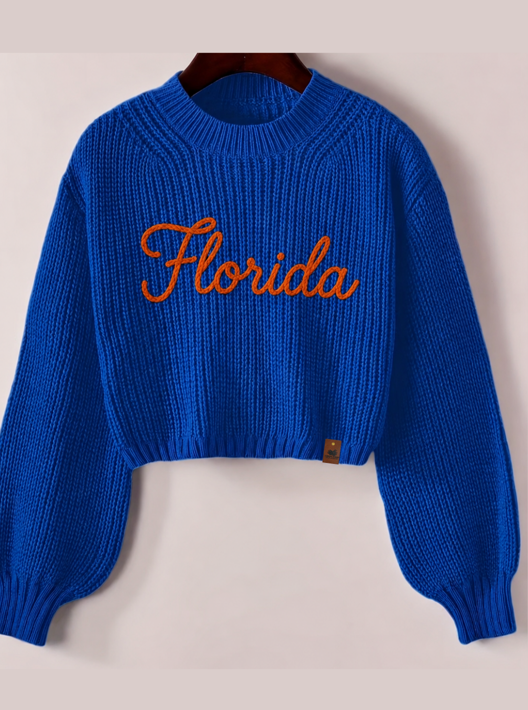 Florida Signature Heirloom Cropped Sweater