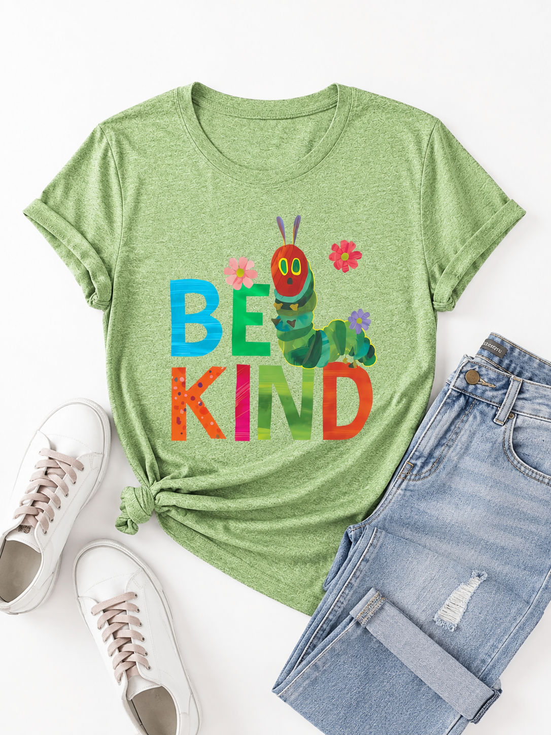 Be Kind Caterpillar Teacher Tee